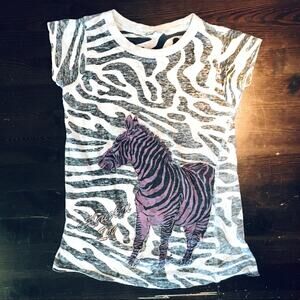 Houston Zoo Zebra Girl T-Shirt